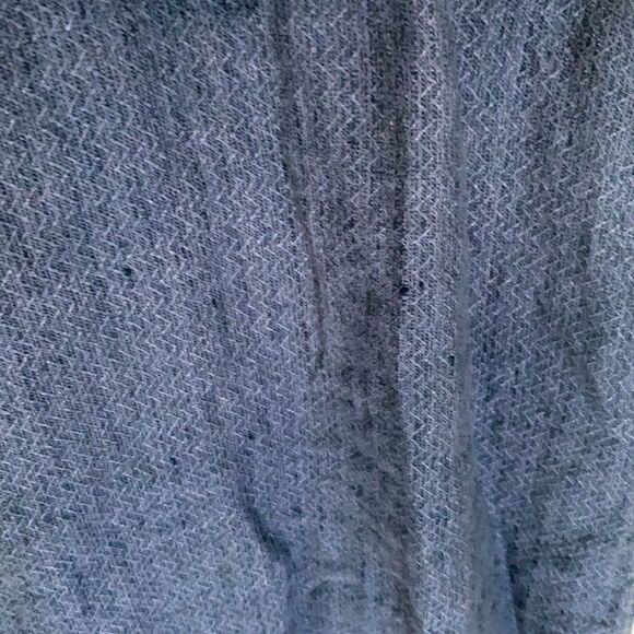 New J Jill Pure Jill Linen Blue dress or Tunic top large tall - Picture 6 of 16